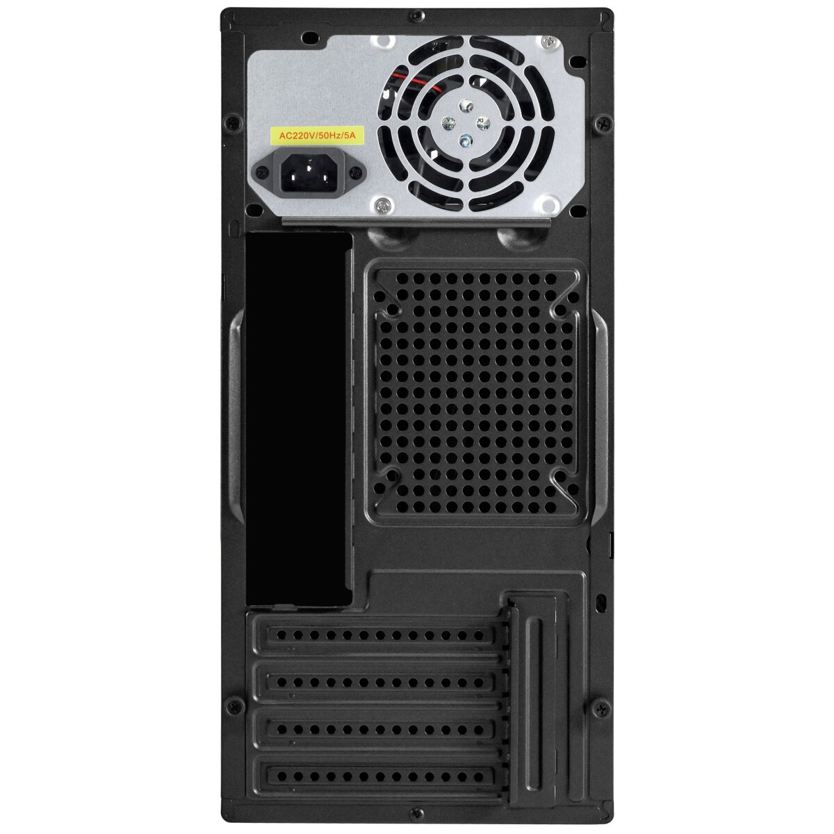 Корпус Minitower ExeGate MA-373X-UNS450 (mATX, БП UNS450 с вент. 12см, 2*USB, аудио, черный)
