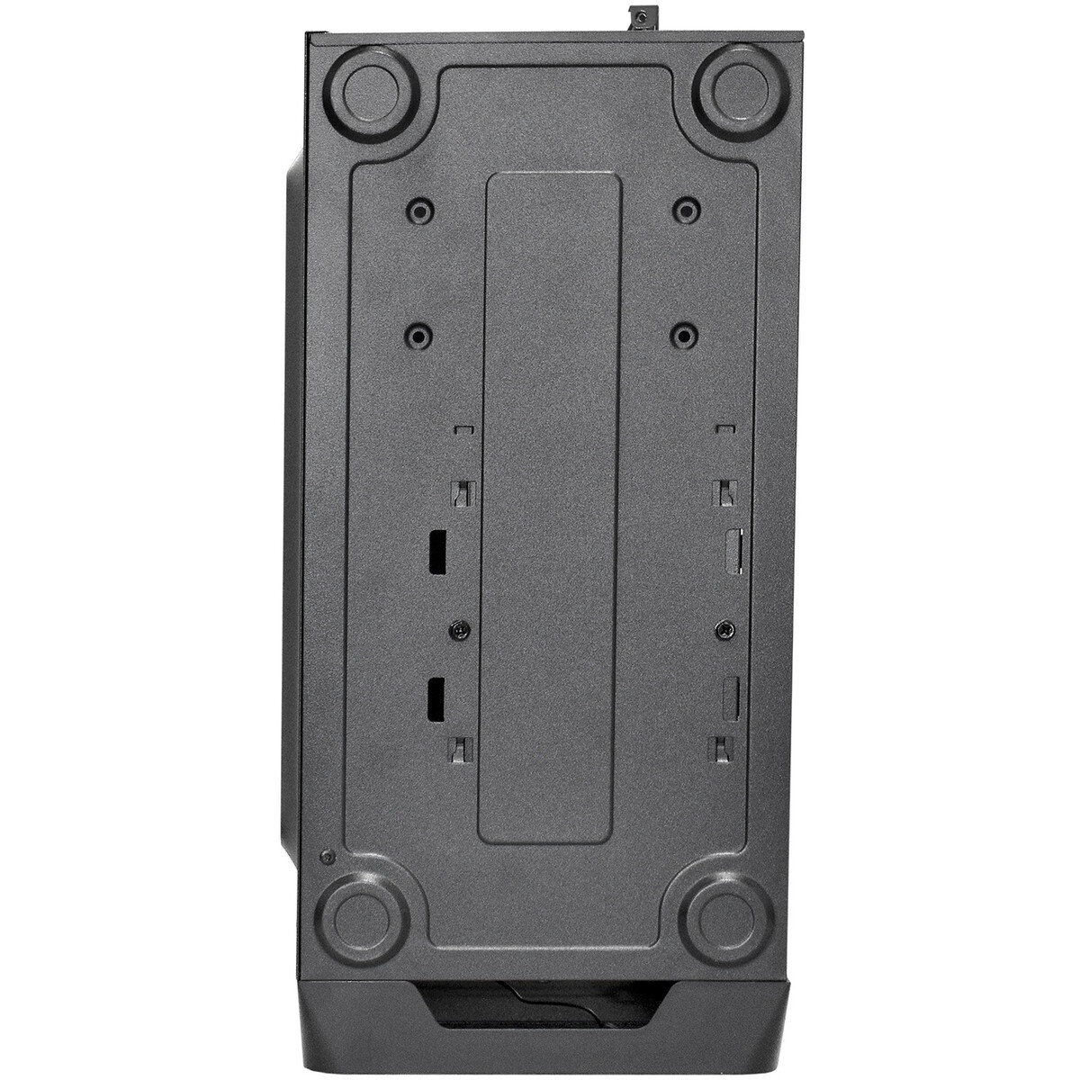 Корпус Miditower ExeGate XP-332-UNS350 (ATX, БП UNS350 с вент. 12см, 2*USB, аудио, черный)