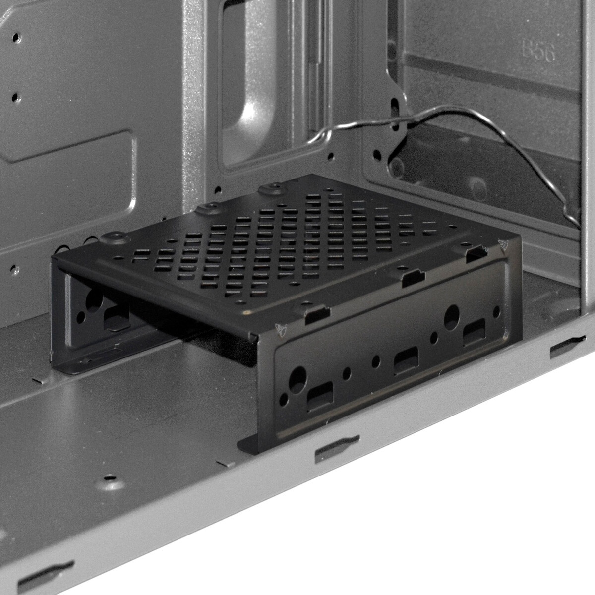 Корпус Miditower ExeGate XP-332-UNS350 (ATX, БП UNS350 с вент. 12см, 2*USB, аудио, черный)