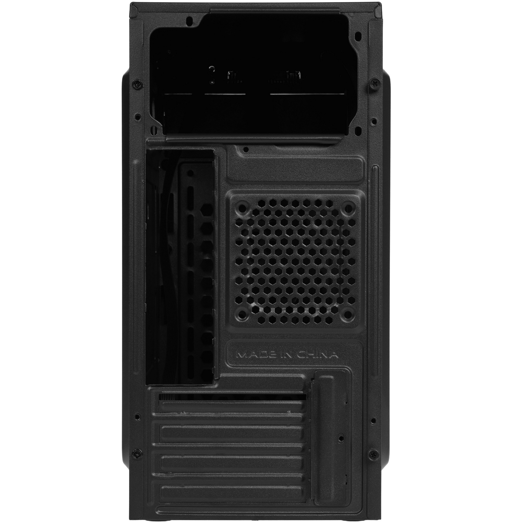 Корпус Minitower ExeGate BAA-113U (mATX, без БП, 2*USB+1*USB3.0, аудио, черный)