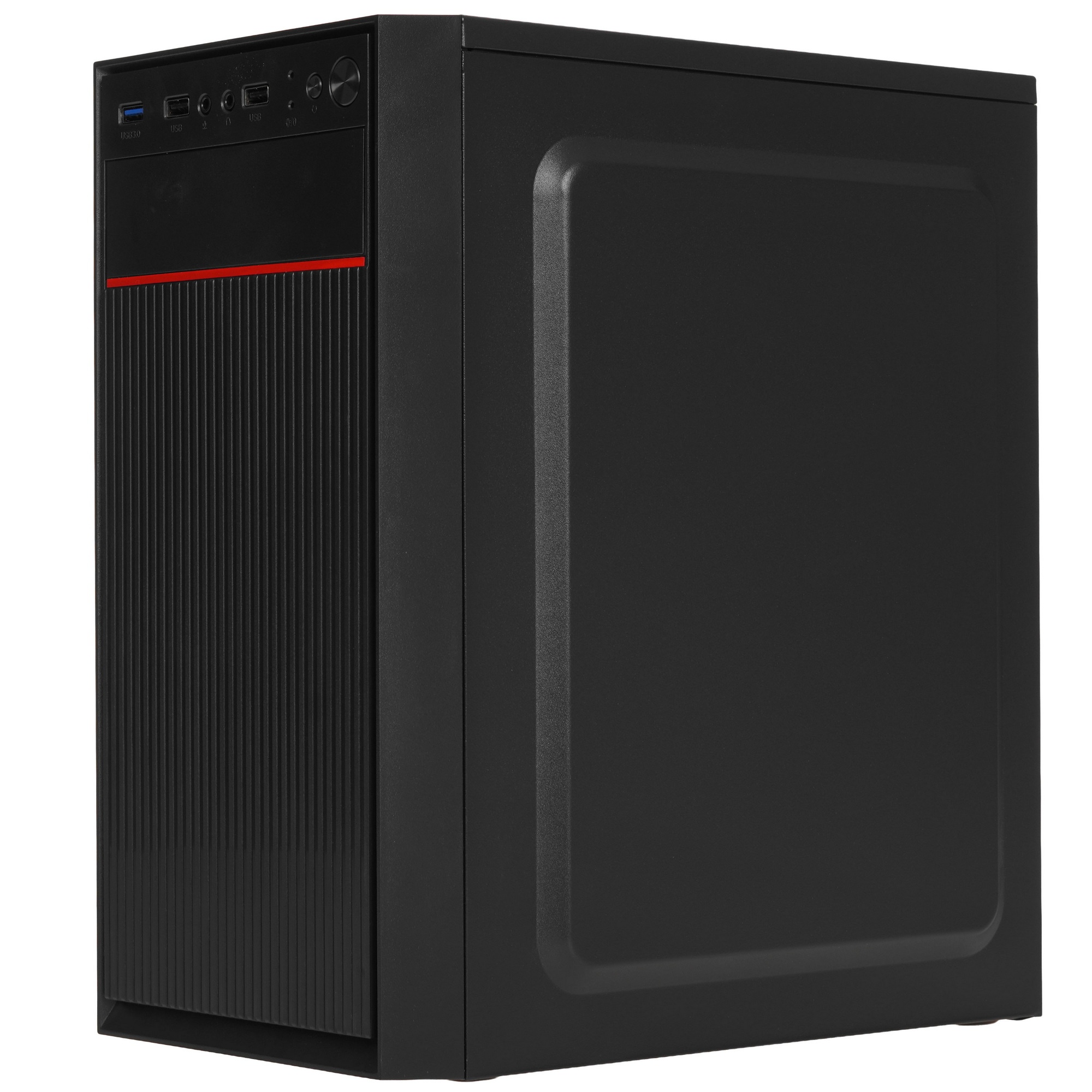 Корпус Minitower ExeGate BAA-113U (mATX, без БП, 2*USB+1*USB3.0, аудио, черный)