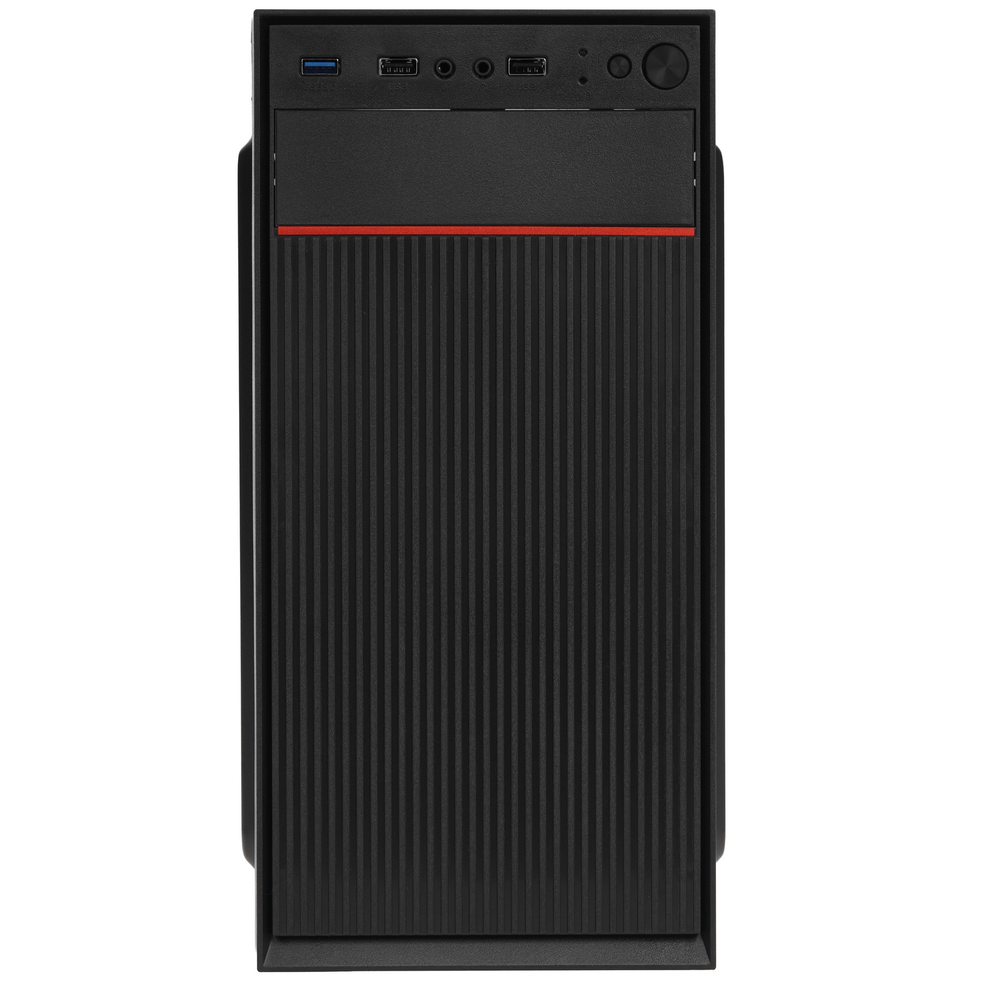 Корпус Minitower ExeGate BAA-113U (mATX, без БП, 2*USB+1*USB3.0, аудио, черный)