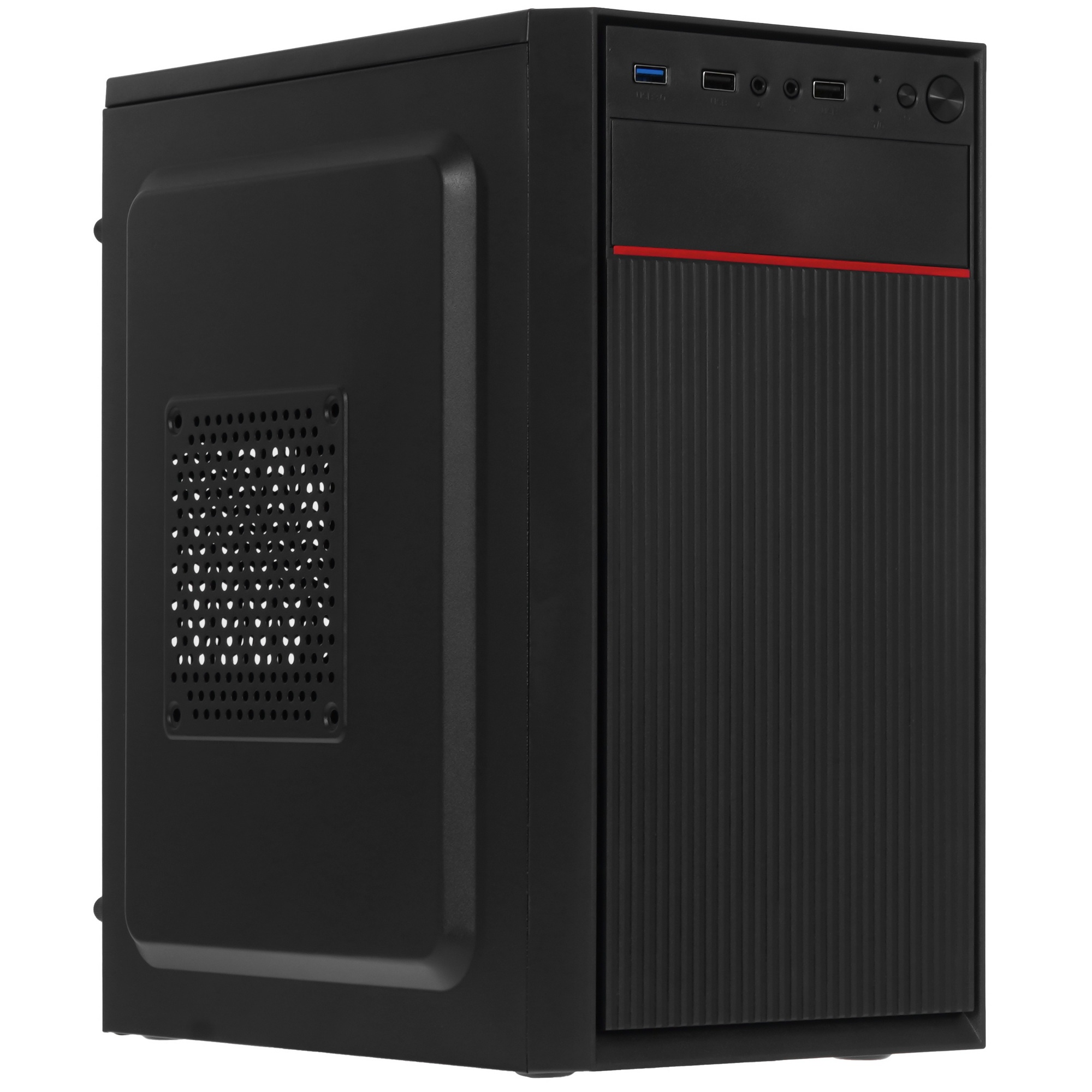 Корпус Minitower ExeGate BAA-113U-AAA450 (mATX, БП AAA450 с вент. 8см, 2*USB+1*USB3.0, аудио, черный