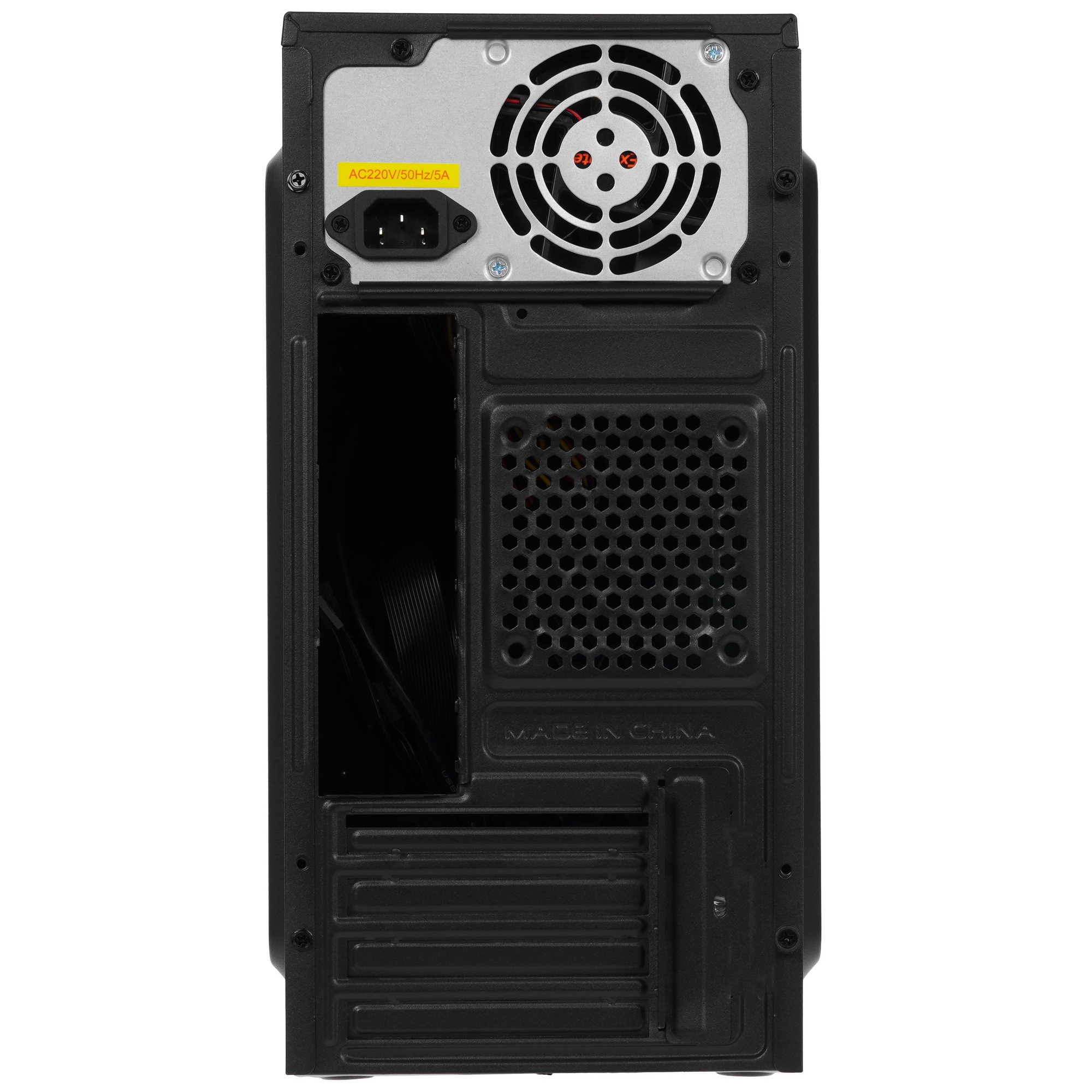 Корпус Minitower ExeGate BAA-113U-AAA450 (mATX, БП AAA450 с вент. 8см, 2*USB+1*USB3.0, аудио, черный