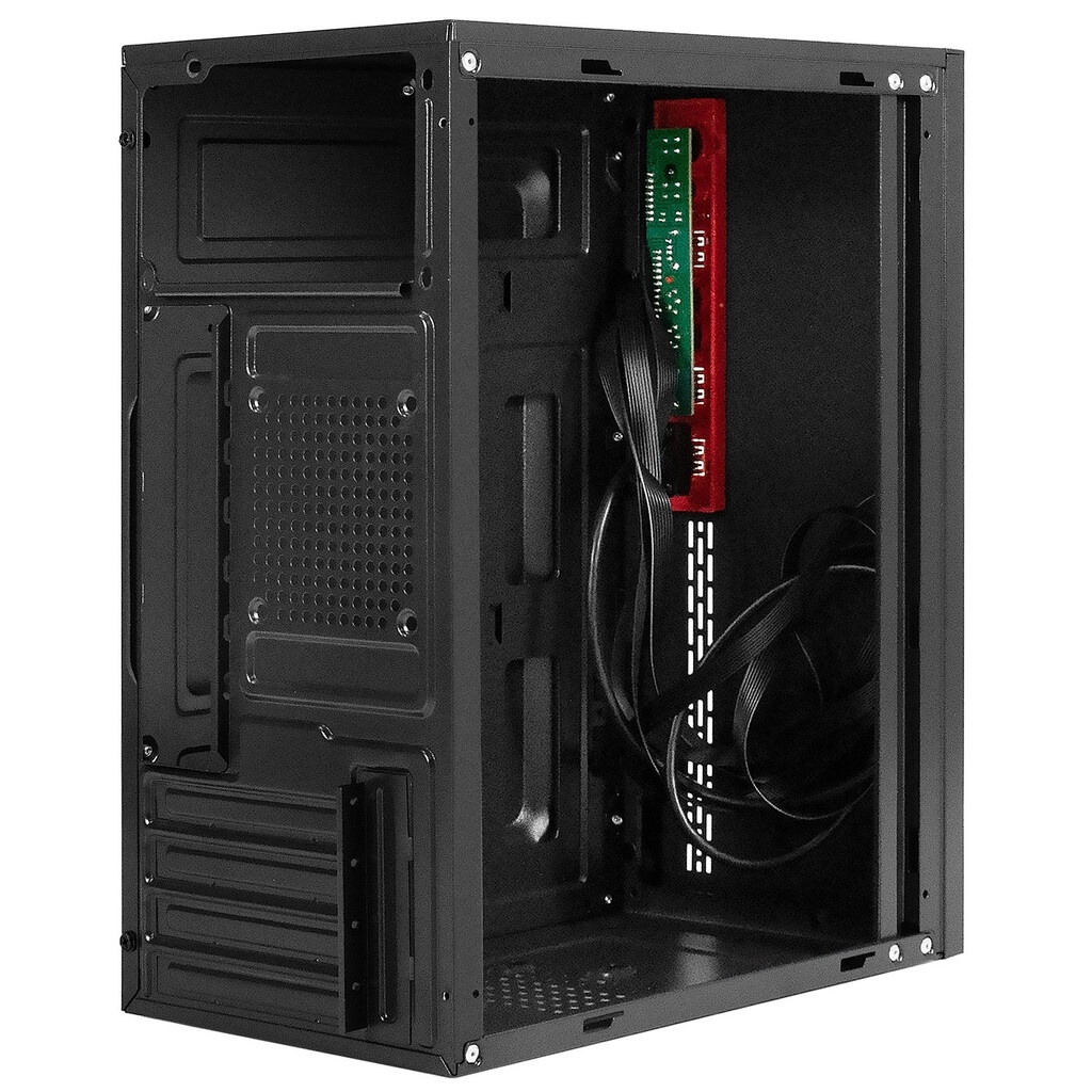 Корпус Minitower ExeGate BAA-403U-UNS350 (mATX, БП UNS350 с вент. 12см, 2*USB+1*USB3.0, HD Audio, че