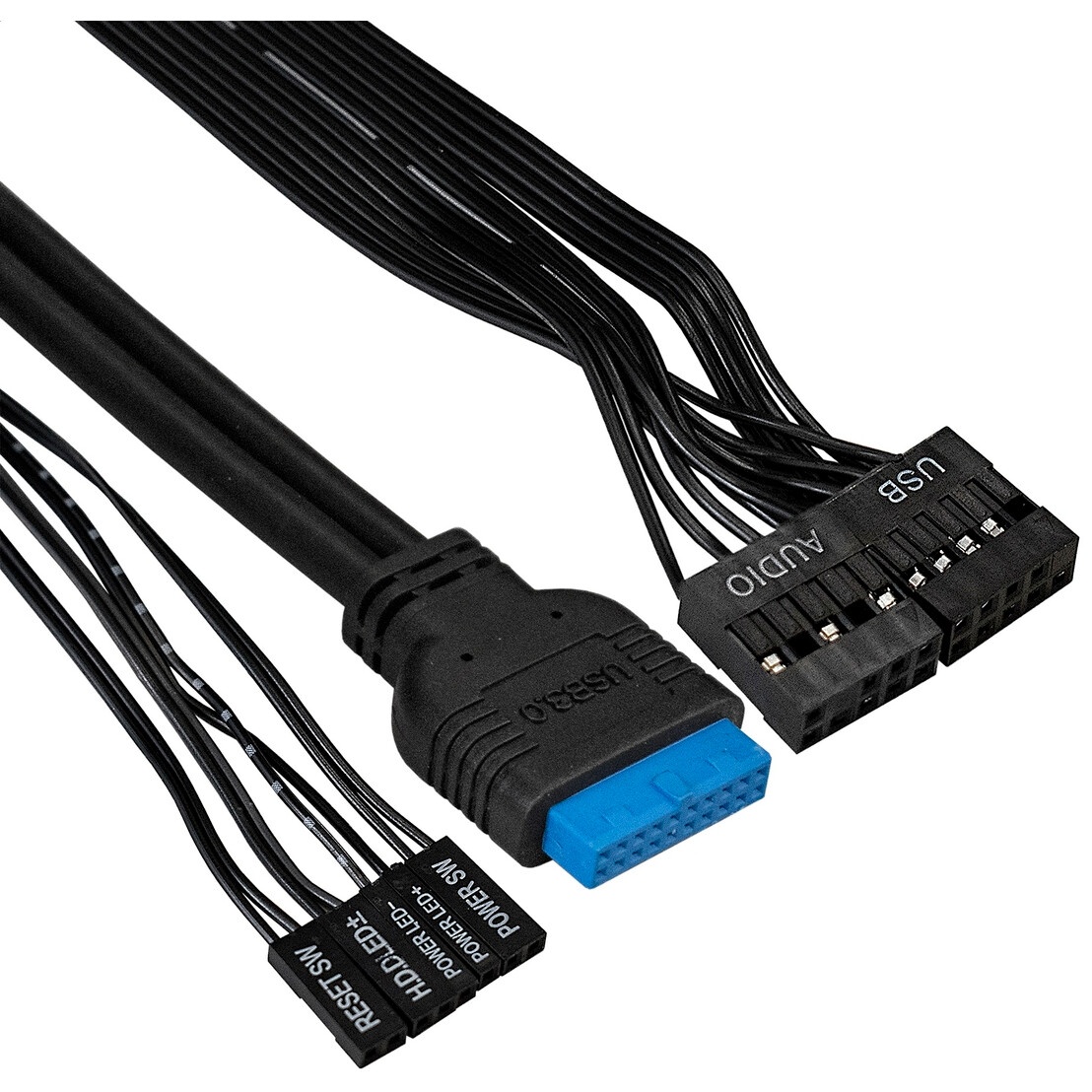 Корпус Miditower ExeGate AA-440U-UNS350 (ATX, БП UNS350 с вент. 12см, 2*USB+1*USB3.0, аудио, черный)