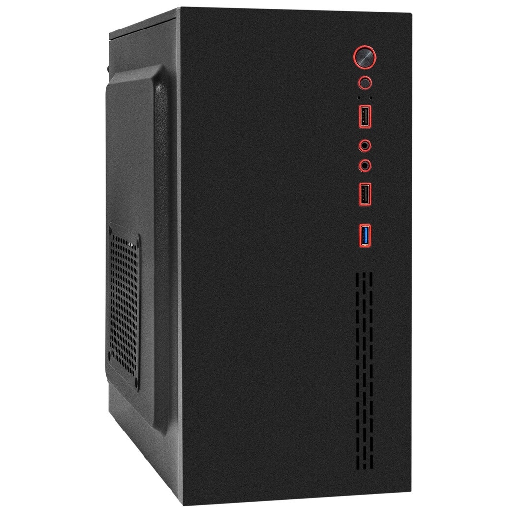 Корпус Minitower ExeGate BAA-403U-UNS450 (mATX, БП UNS450 с вент. 12см, 2*USB+1*USB3.0, HD Audio, че