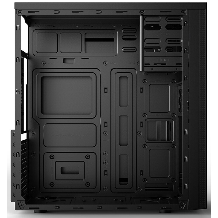 Компьютерный корпус  Case Foxline FL-301, ATX, 1x5.25EXT, 1x3.5EXT, 4x3.5INT, 4xUSB2.0, HDA, w/o FAN