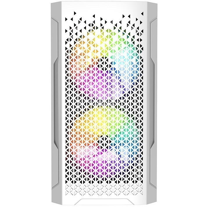 Корпус S100 TG Snow CA-1Q9-00S6WN-00 White/Win/SPCC/Tempered Glass*1/120mm Standard Fan*1
