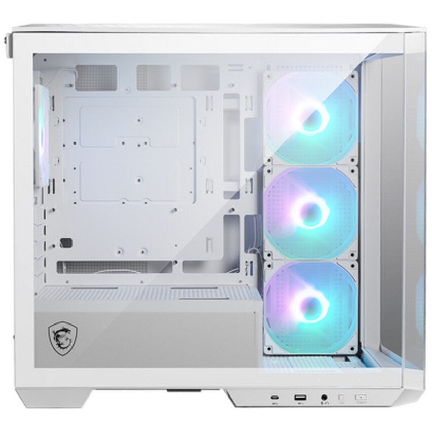 Корпус S100 TG Snow CA-1Q9-00S6WN-00 White/Win/SPCC/Tempered Glass*1/120mm Standard Fan*1