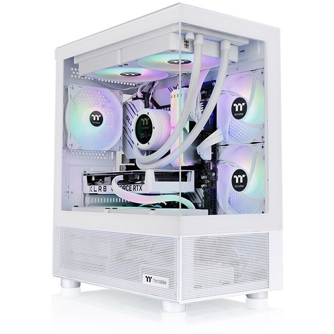 Корпус S100 TG Snow CA-1Q9-00S6WN-00 White/Win/SPCC/Tempered Glass*1/120mm Standard Fan*1