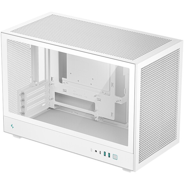Корпус S100 TG Snow CA-1Q9-00S6WN-00 White/Win/SPCC/Tempered Glass*1/120mm Standard Fan*1