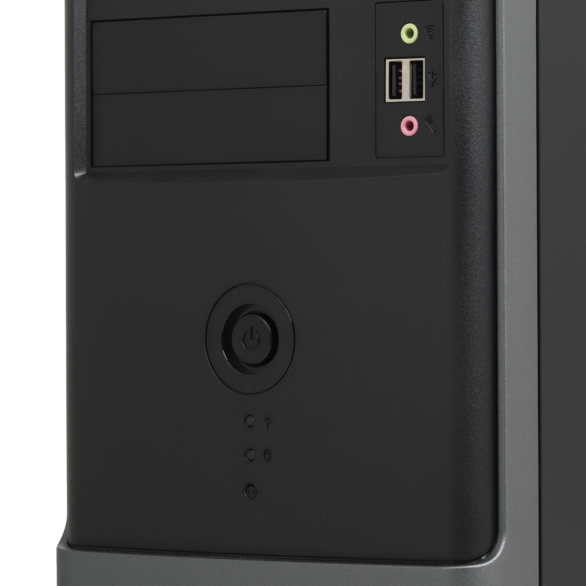 Компьютерный корпус EAR002BG [6151358] w/o psu, Mid Tower, Black, Ext:5.25";x2; 3.5 x1 (6151358) (51