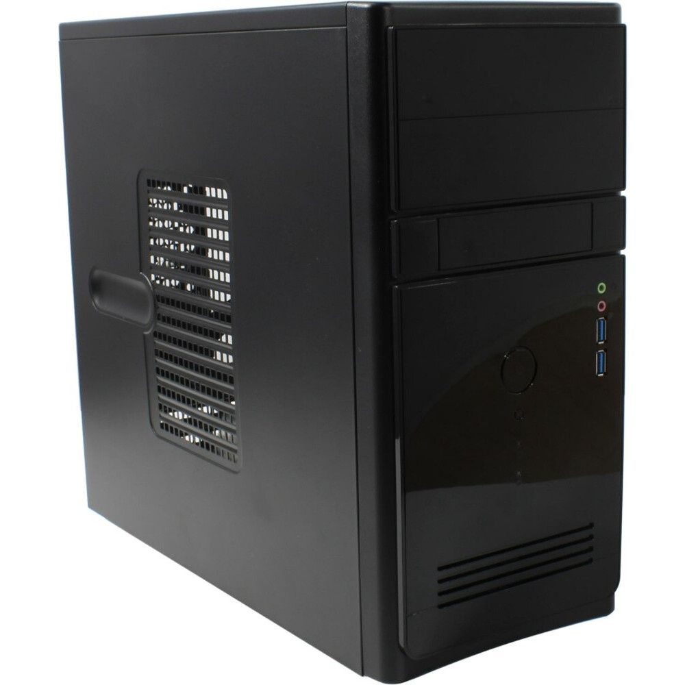 Компьютерный корпус Mini Tower InWin ENR021BL PM-400ATX  U3.0*2+A(HD) mATX [6194116]