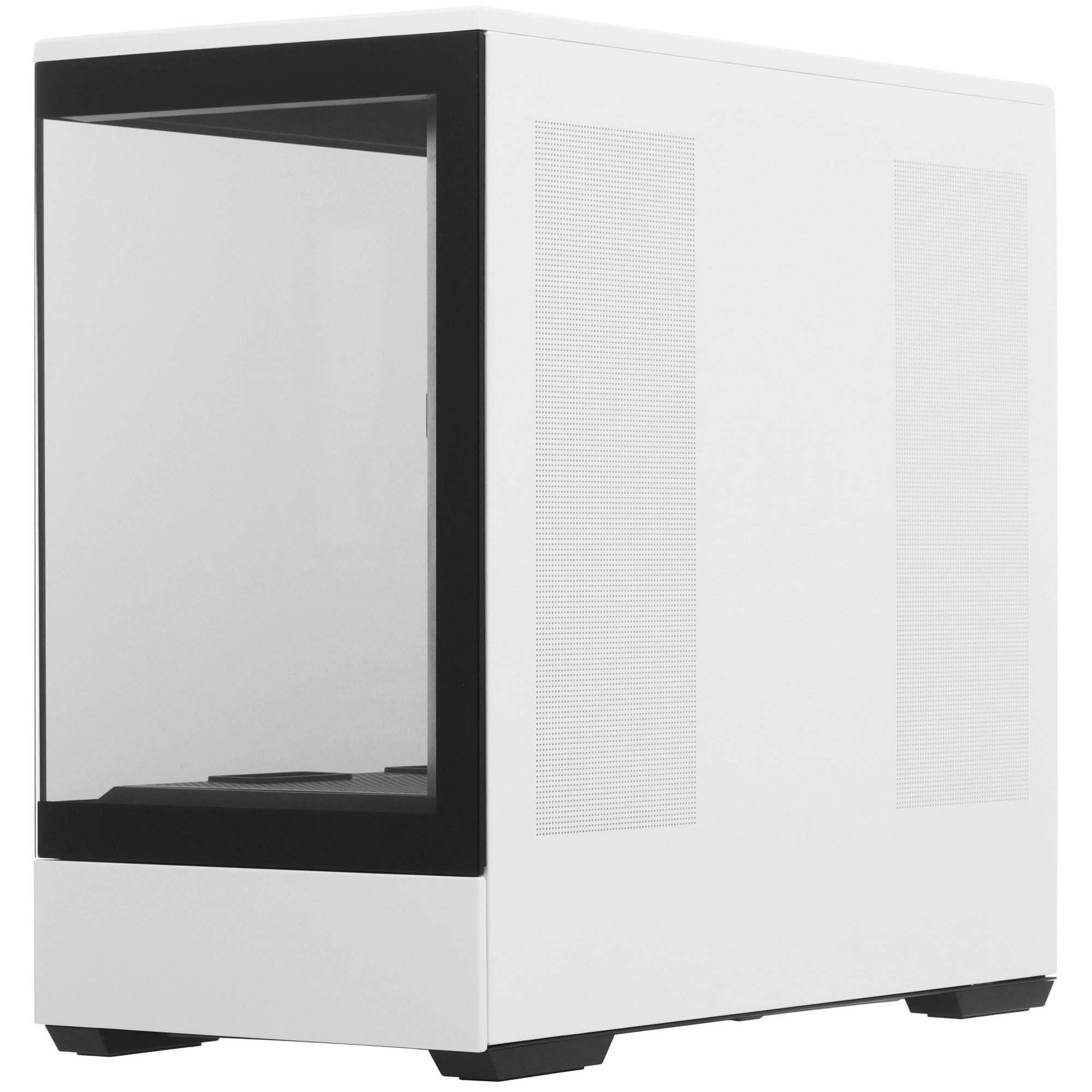 Компьютерный корпус ZALMAN P30 BW, MATX, BLACK/WHITE, WINDOW, 2x3.5", 3x2.5", 1xUSB TYPE-C, 1xUSB3.0