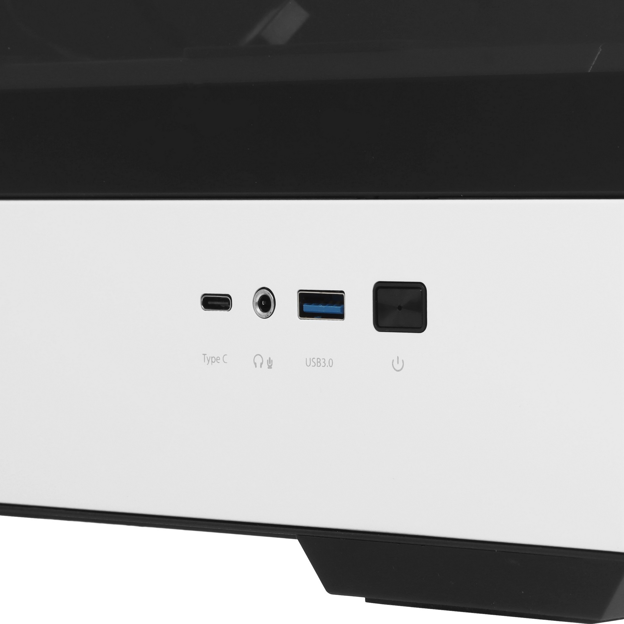 Компьютерный корпус ZALMAN P30 BW, MATX, BLACK/WHITE, WINDOW, 2x3.5", 3x2.5", 1xUSB TYPE-C, 1xUSB3.0