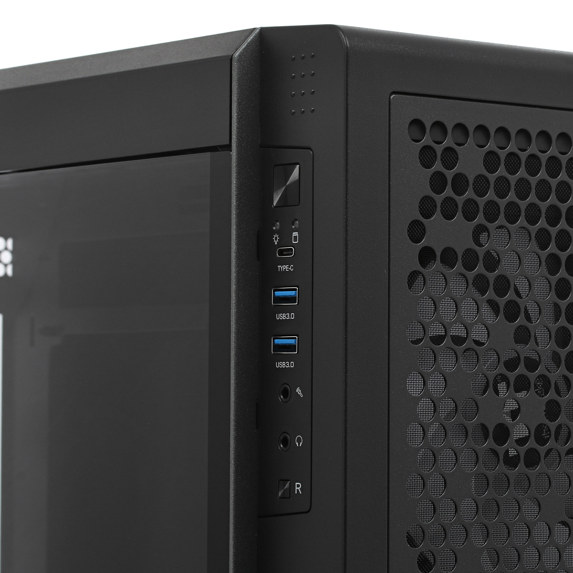 Компьютерный корпус Thermaltake Ceres 500 TG ARGB черный без БП ATX 4x140mm 2xUSB3.0 1xUSB3.1 audio