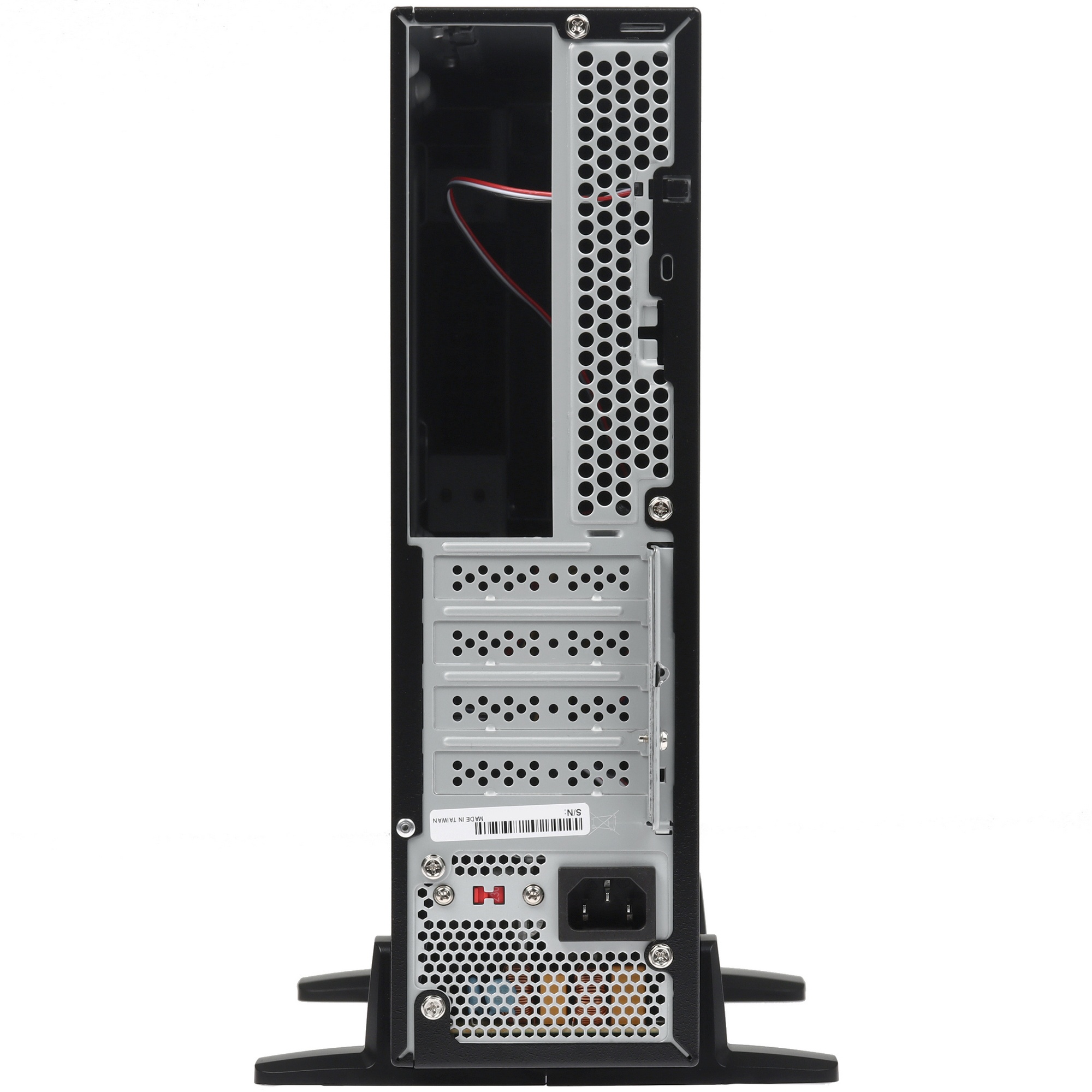 Компьютерный корпус Slim Case INWIN BL067BL IP-S300FF7-0 U2*2+U3*2+Combo audio+FAN+ intrusion switch