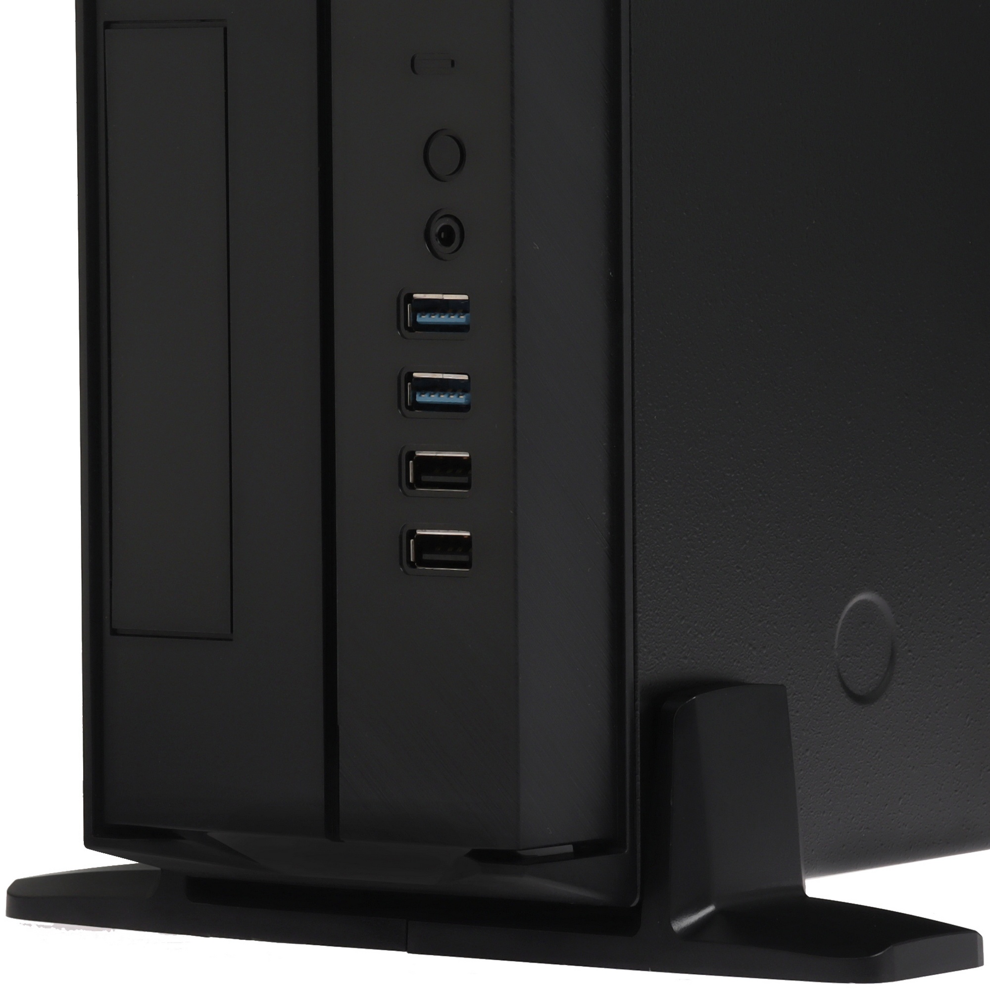 Компьютерный корпус Slim Case INWIN BL067BL IP-S300FF7-0 U2*2+U3*2+Combo audio+FAN+ intrusion switch