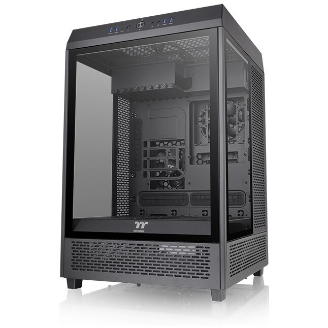 Компьютерный корпус Thermaltake Core P5 TG Ti [CA-1E7-00M9WN-00]  ATX/ Wall Mount/ Titan / no PSU /
