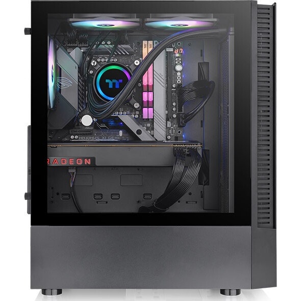 Компьютерный корпус Thermaltake Core P5 TG Ti [CA-1E7-00M9WN-00]  ATX/ Wall Mount/ Titan / no PSU /