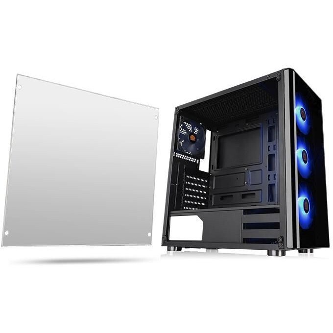 Компьютерный корпус Thermaltake Core P5 TG Ti [CA-1E7-00M9WN-00]  ATX/ Wall Mount/ Titan / no PSU /