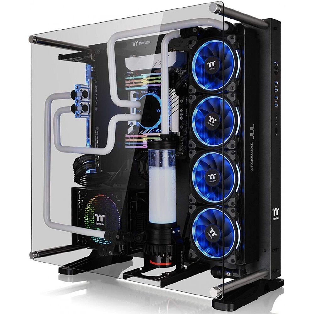 Компьютерный корпус Thermaltake Core P5 TG Ti [CA-1E7-00M9WN-00]  ATX/ Wall Mount/ Titan / no PSU /
