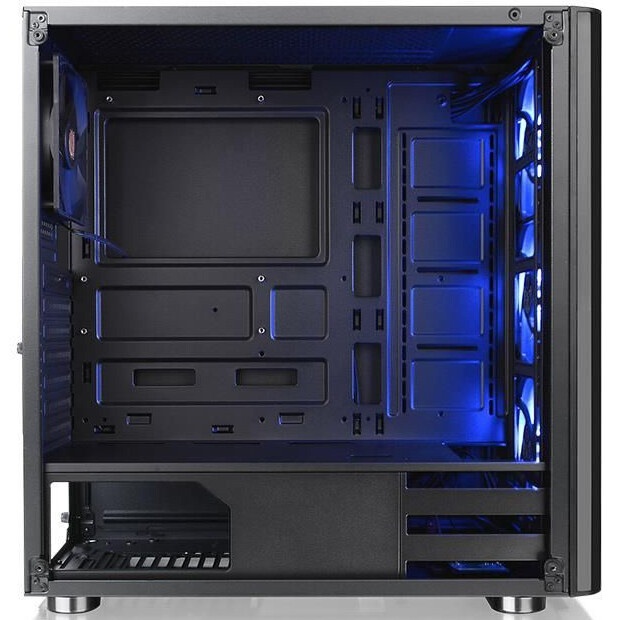Компьютерный корпус Thermaltake Core P5 TG Ti [CA-1E7-00M9WN-00]  ATX/ Wall Mount/ Titan / no PSU /