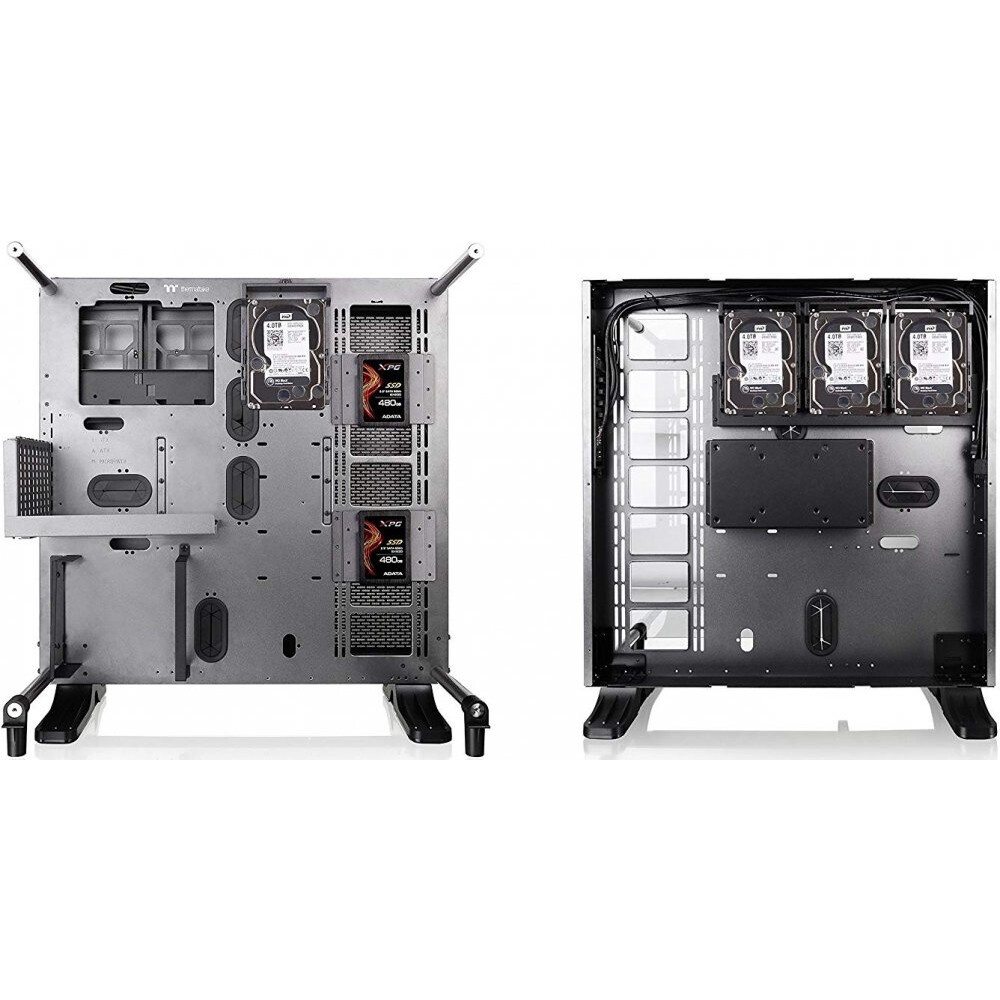 Компьютерный корпус Thermaltake Core P5 TG Ti [CA-1E7-00M9WN-00]  ATX/ Wall Mount/ Titan / no PSU /