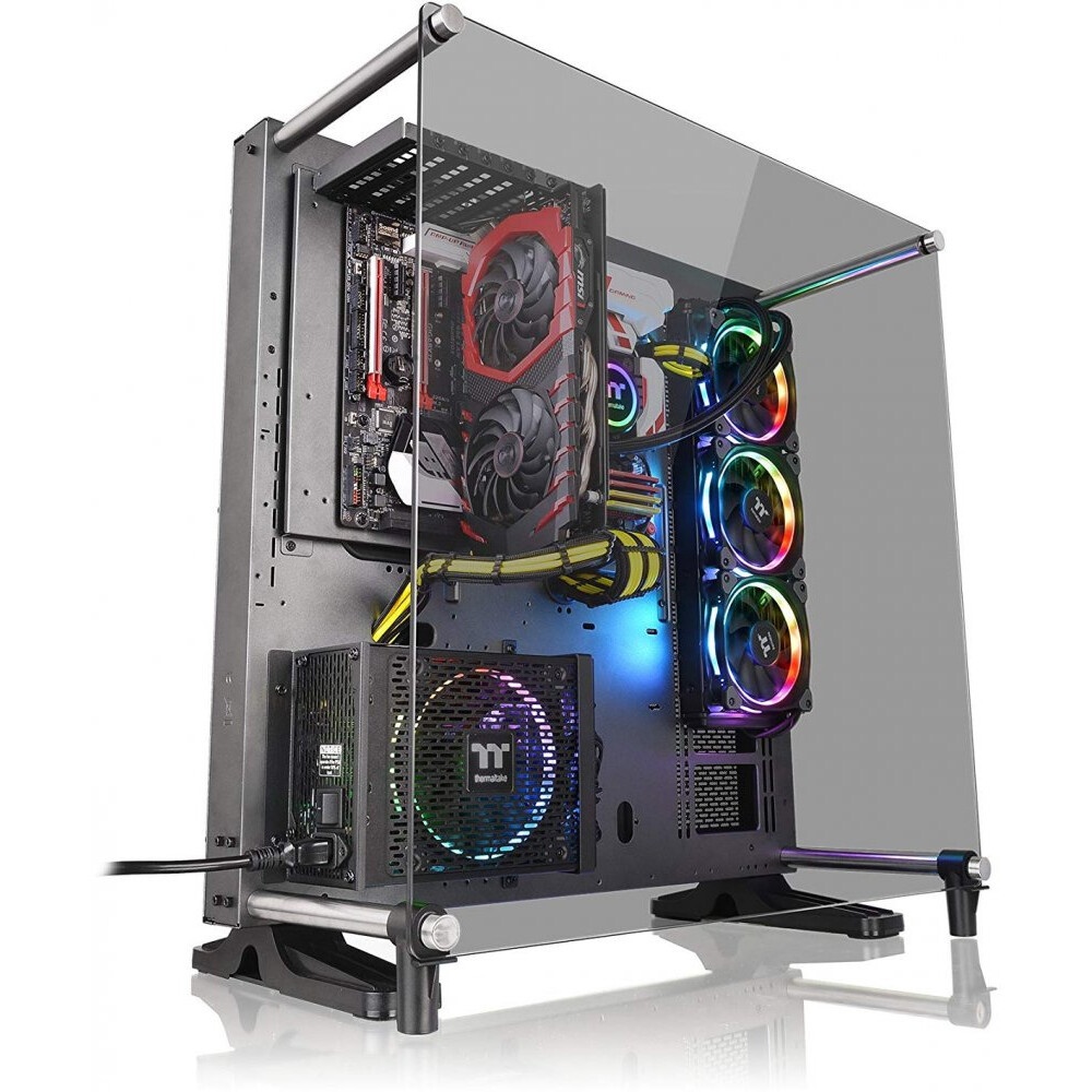 Компьютерный корпус Thermaltake Core P5 TG Ti [CA-1E7-00M9WN-00]  ATX/ Wall Mount/ Titan / no PSU /