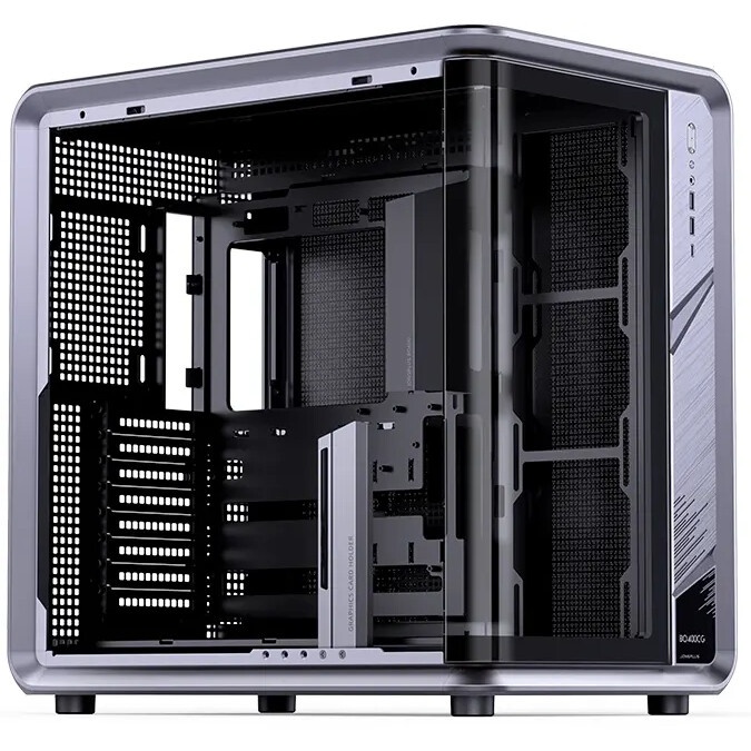 Компьютерный корпус Thermaltake Core P5 TG Ti [CA-1E7-00M9WN-00]  ATX/ Wall Mount/ Titan / no PSU /