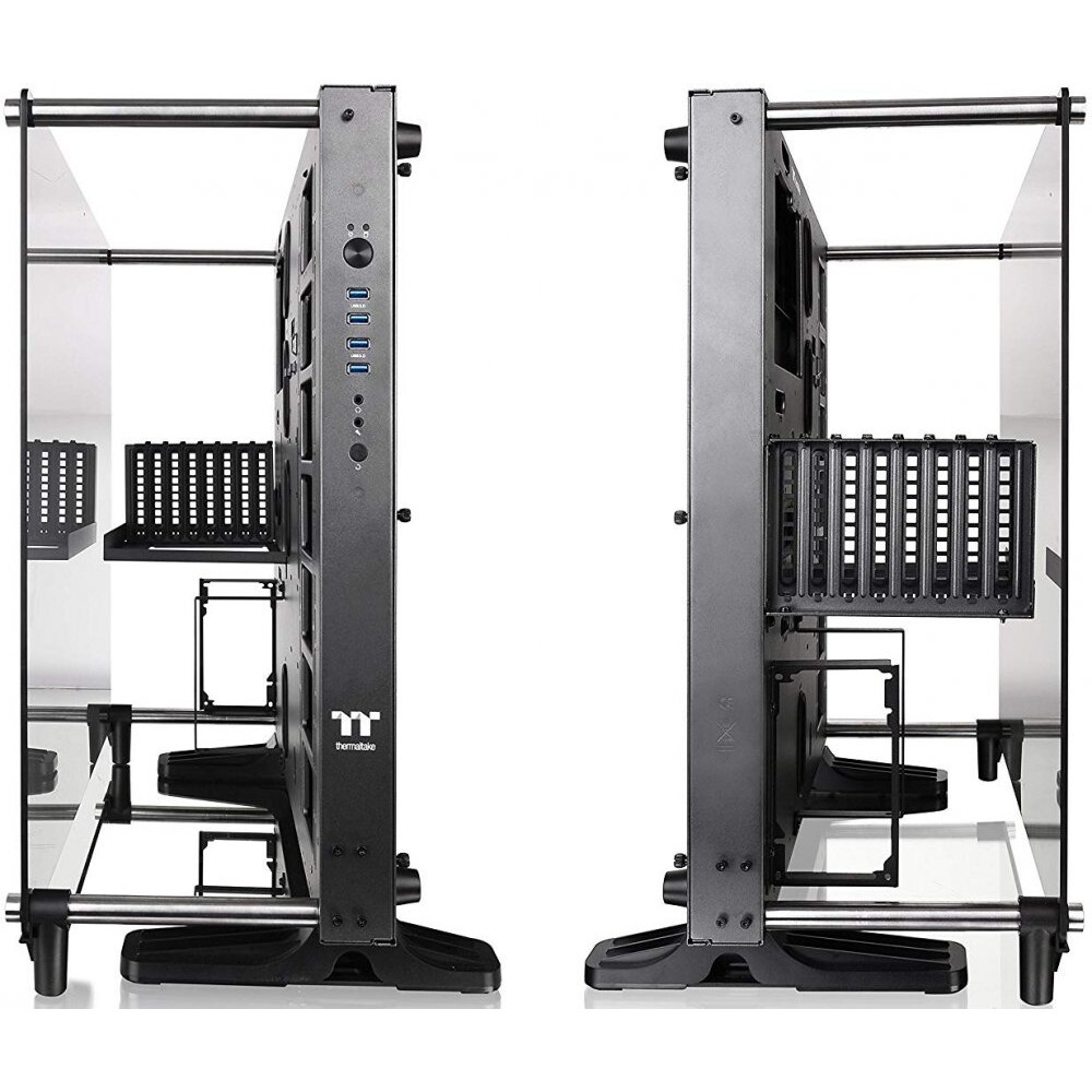 Компьютерный корпус Thermaltake Core P5 TG Ti [CA-1E7-00M9WN-00]  ATX/ Wall Mount/ Titan / no PSU /