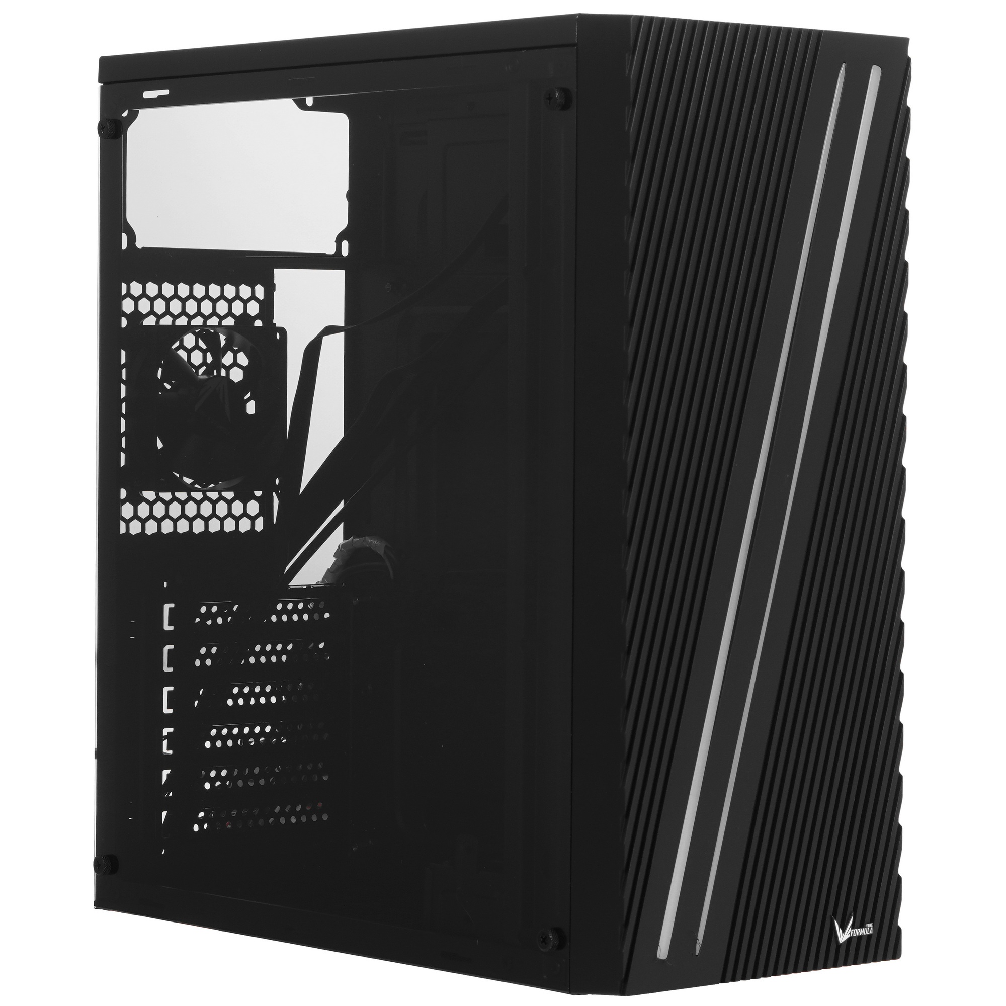 Компьютерный корпус Aerocool  / Formula Streak-A-BK-v1 черный без БП ATX 1x80mm 2xUSB2.0 1xUSB3.0 au