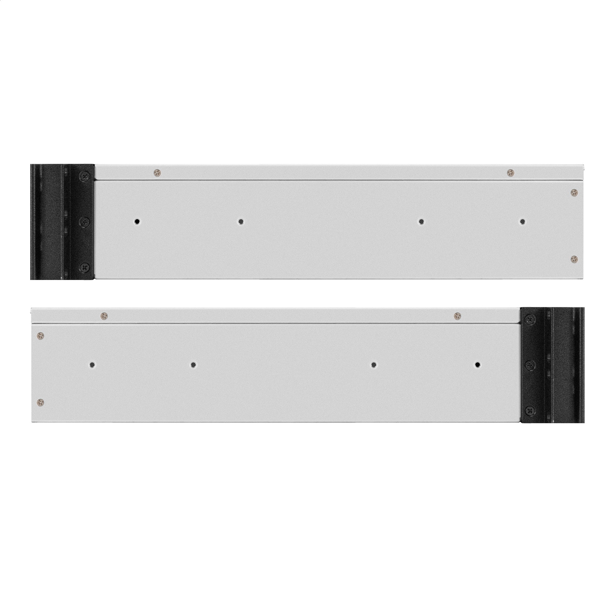 Серверный корпус ExeGate Pro 2U400-04AL RM 19", высота 2U, глубина 400, передняя панель - алюминий,