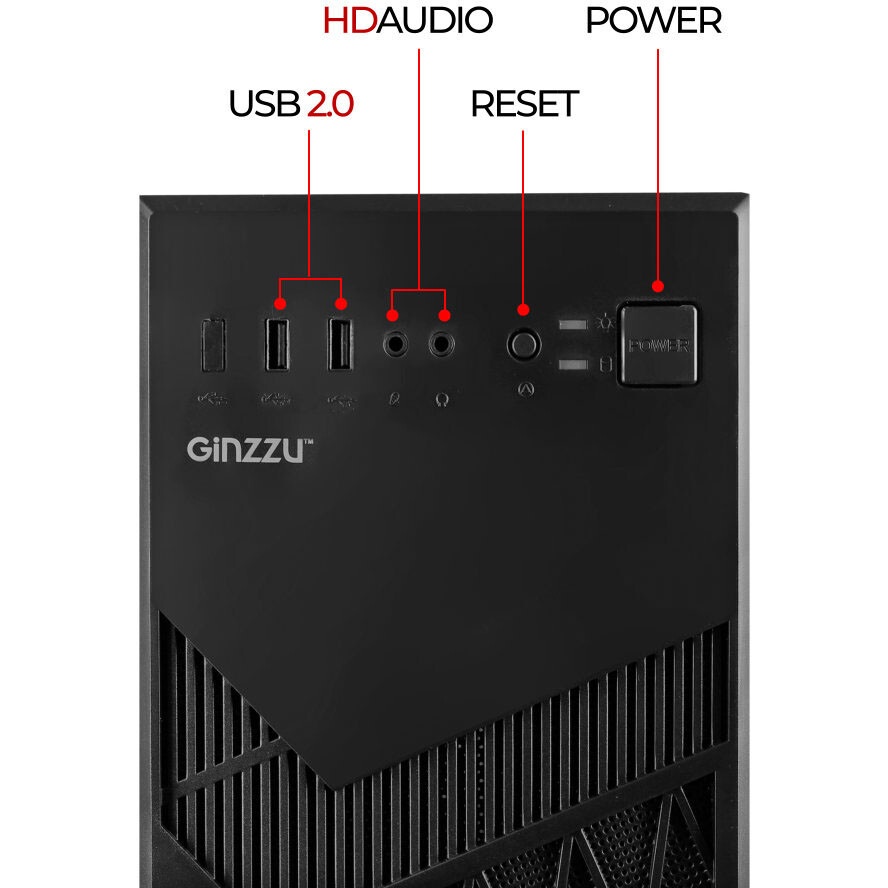 Компьютерный корпус Aerocool / Formula CS-1103-S-BK-v1