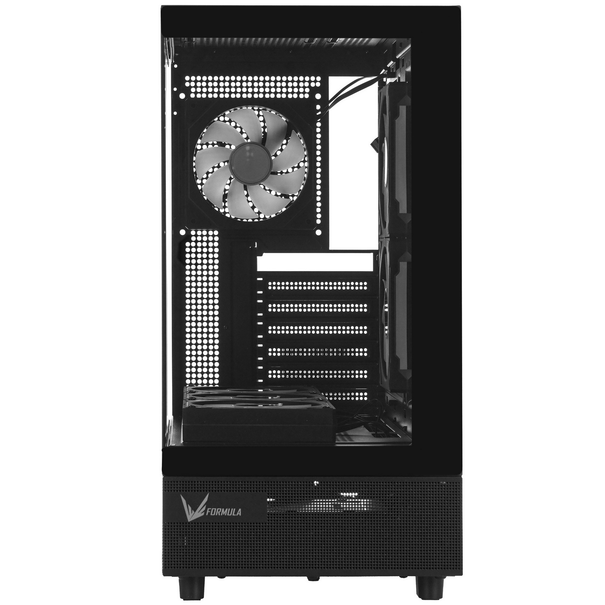 Компьютерный корпус Aerocool / Formula Crystal Z8 FLOE черный