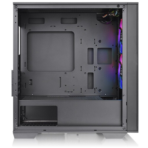 Корпус Case Tt Core V1  CA-1B8-00S1WN-00  mATX/ win/ black/ USB3.0/ no PSU