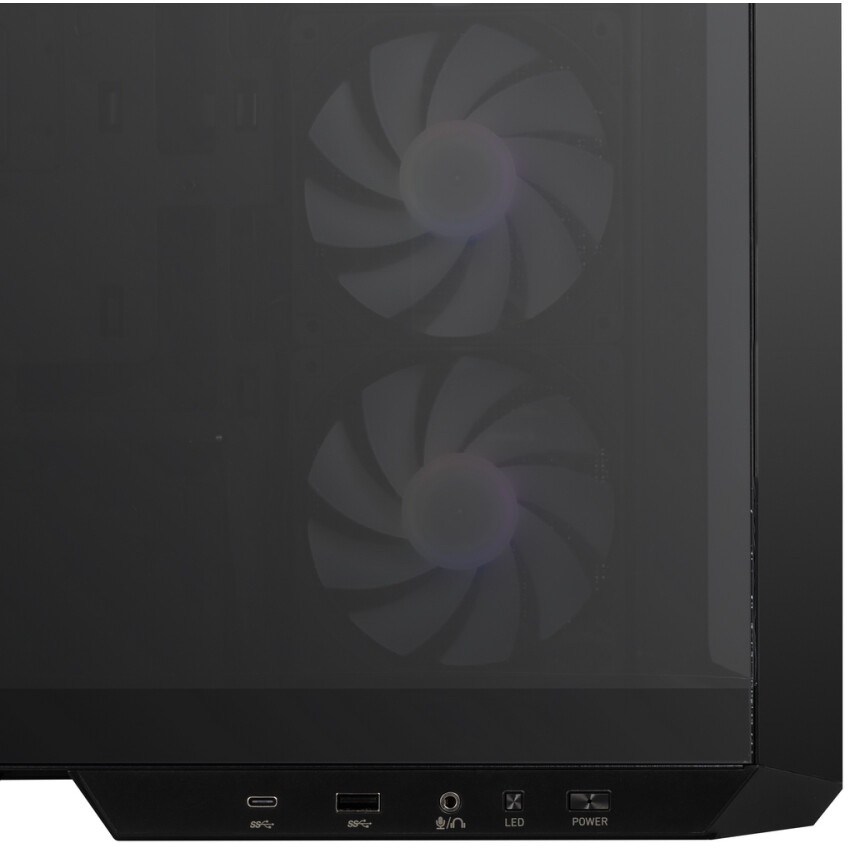 Корпус Case Tt Core V1  CA-1B8-00S1WN-00  mATX/ win/ black/ USB3.0/ no PSU