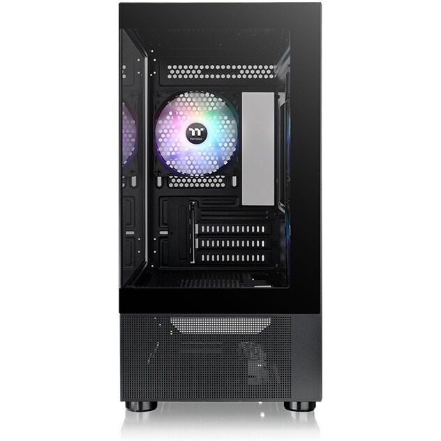 Корпус Case Tt Core V1  CA-1B8-00S1WN-00  mATX/ win/ black/ USB3.0/ no PSU