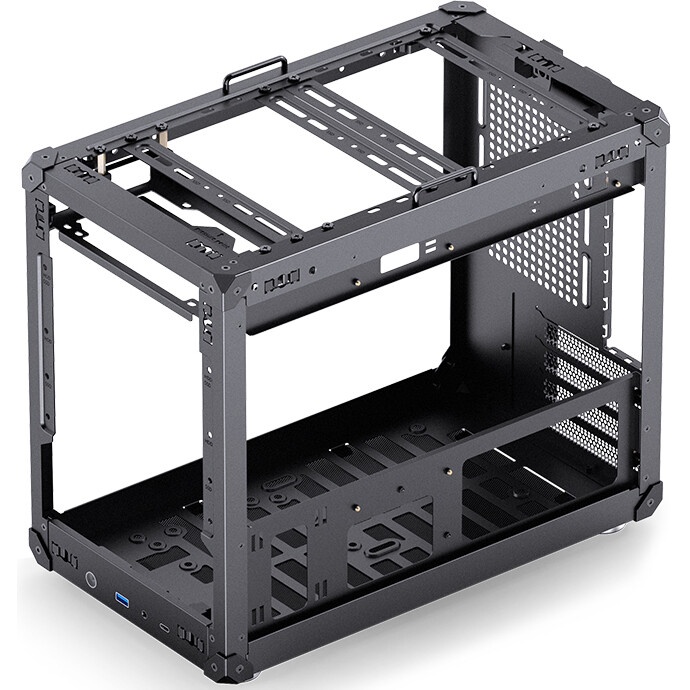 Корпус Case Tt Core V1  CA-1B8-00S1WN-00  mATX/ win/ black/ USB3.0/ no PSU