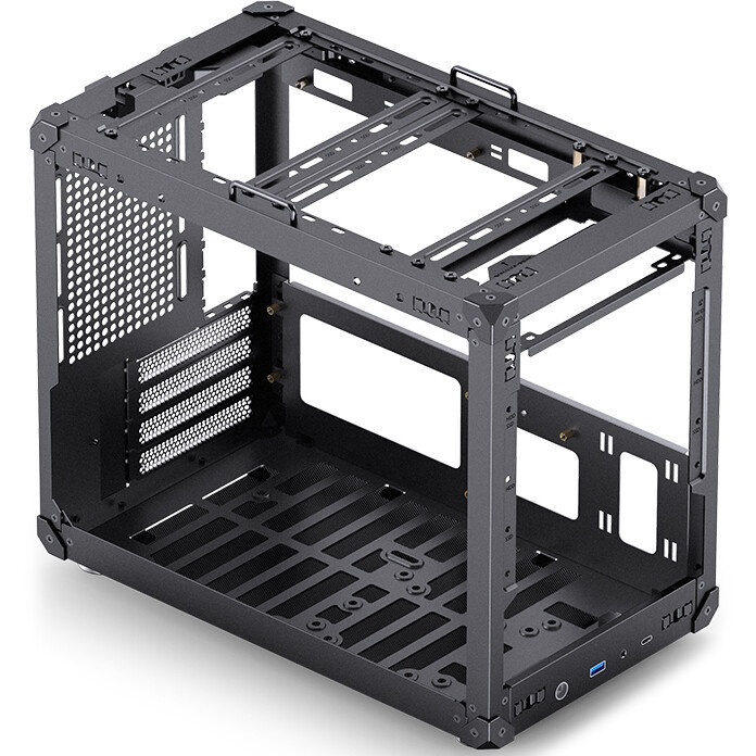 Корпус Case Tt Core V1  CA-1B8-00S1WN-00  mATX/ win/ black/ USB3.0/ no PSU