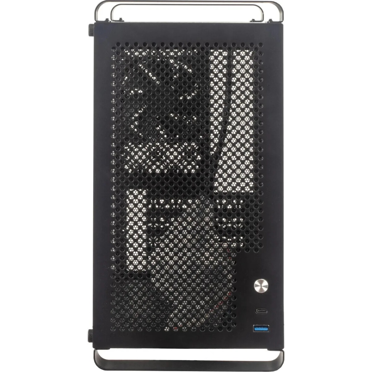 Корпус Case Tt Core V1  CA-1B8-00S1WN-00  mATX/ win/ black/ USB3.0/ no PSU
