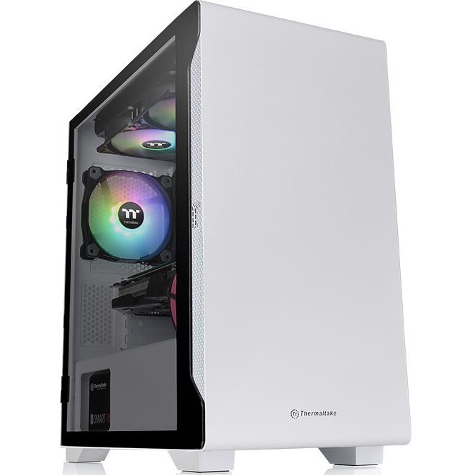 Корпус Case Tt Core V1  CA-1B8-00S1WN-00  mATX/ win/ black/ USB3.0/ no PSU