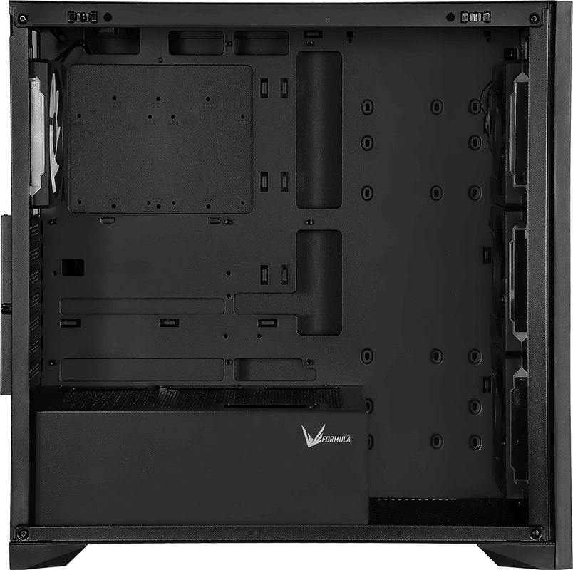 Компьютерный корпус Aerocool / Formula TimberLine T0 белый без БП mATX 6x120mm 6x140mm 2xUSB3.0 audi
