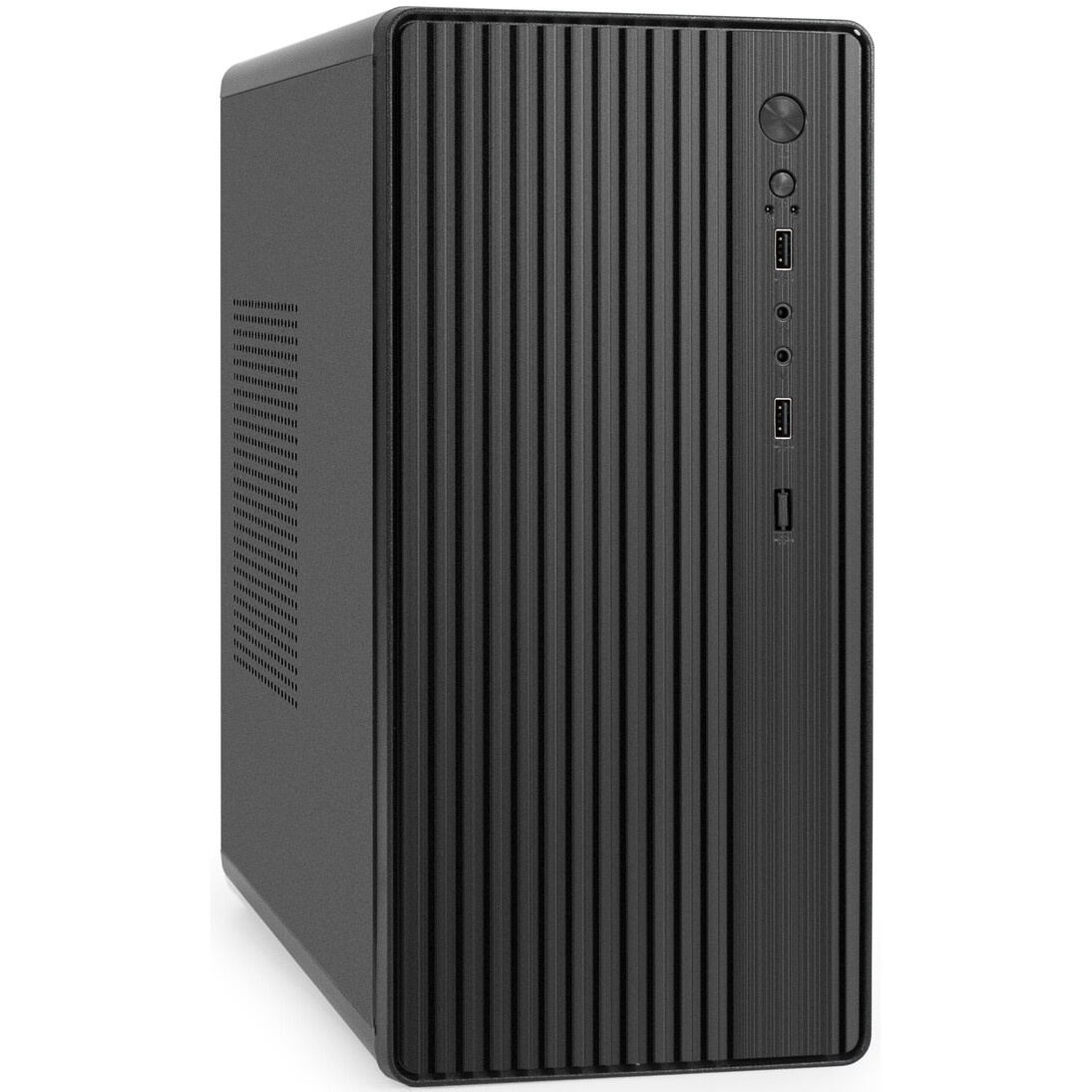 Компьютерный корпус Minitower ExeGate BAA-308U2 (mATX, без БП, 1*USB+2*USB3.0, HD Audio, черный)
