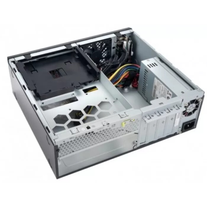 Корпус Desktop ExeGate MI-307U2-M300 (mini-ITX/mATX, БП M300 с вент. 8см, 2*USB+2*USB3.0, HD аудио,
