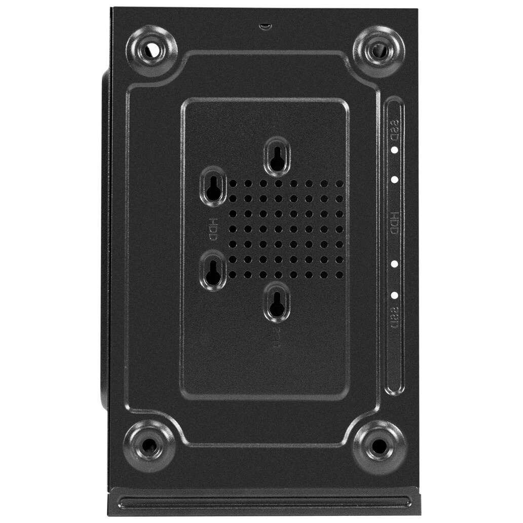 Корпус Minitower ExeGate BAA-403-AA500 (mATX, БП AA500 с вент. 8см, 2*USB, HD Audio, черный)