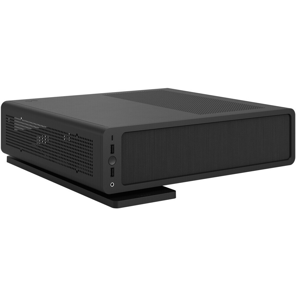 Корпус Desktop ExeGate MI-307U2 (mini-ITX/mATX, без БП, 2*USB+2*USB3.0, HD аудио, черный)