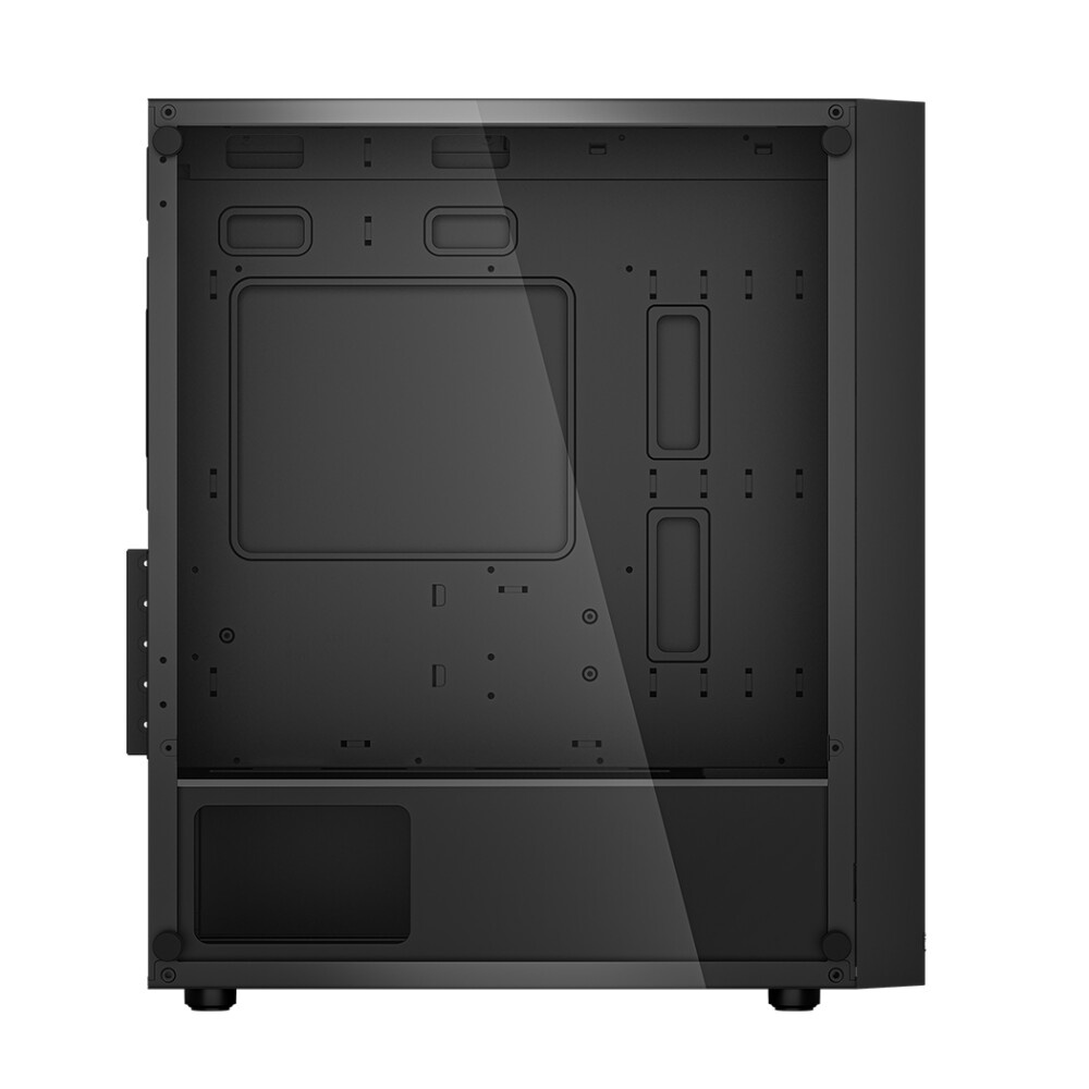 Корпус без блока питания PCCOOLER C3B310 BK, Mesh Mid Tower, Black, TG, 0.4 SPCC, no fans mATX, mITX