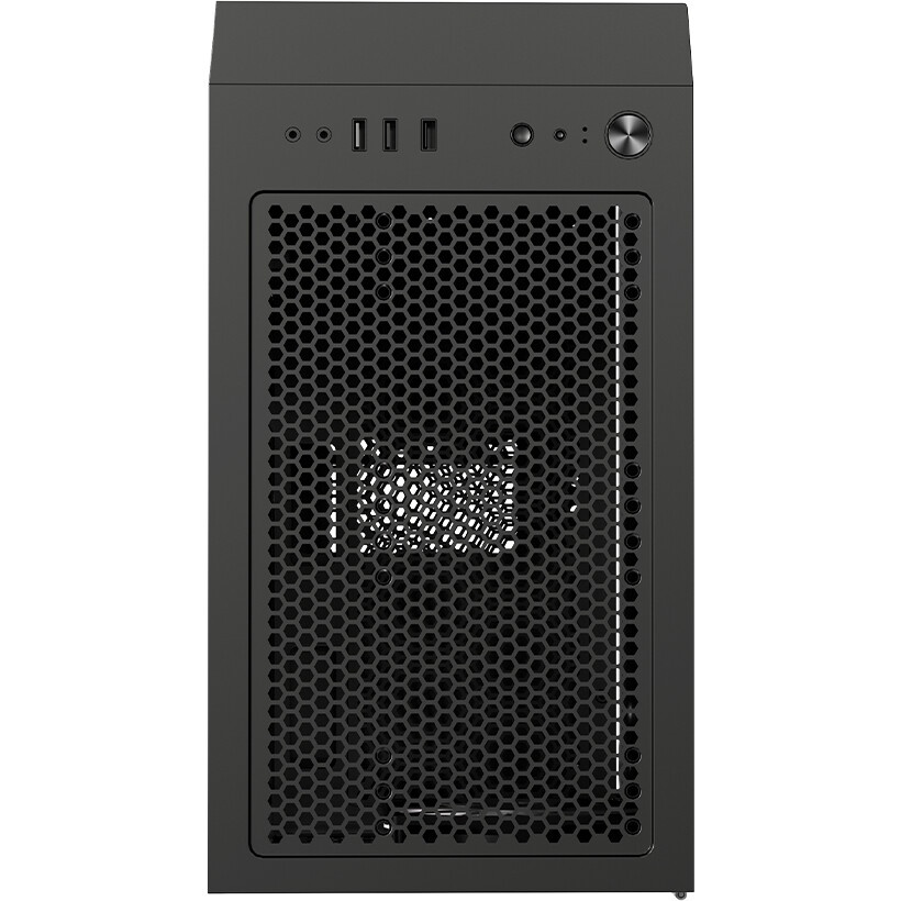 Корпус без блока питания PCCOOLER C3B310 BK, Mesh Mid Tower, Black, TG, 0.4 SPCC, no fans mATX, mITX
